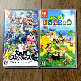 Nintendo Switch あつまれ どうぶつの森 スマブラ(家庭用ゲームソフト)