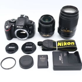 【シャッター回数：2811回】Nikon ニコン デジタル一眼レフカメラ D5100 ダブルズームキット D5100WZ #260118_2141130
