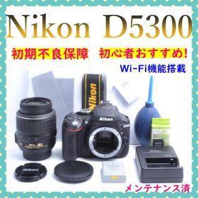 美品✨Nikon D5300✨高性能レンズ✨Wi-Fi搭載✨初心者おすすめ✨