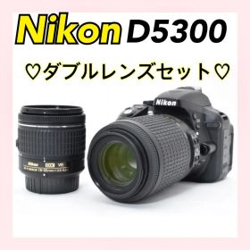★箱付き★Nikon D5300 レンズ2本付き 動作OK 初心者おすすめ 美品