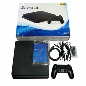 ソニー(SONY)のPlayStation4 CUH2200AB02 500GB ブラック元箱あり(家庭用ゲーム機本体)