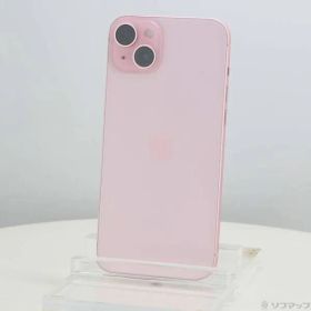 ソフマップ 〔中古品〕 iPhone15 Plus 128GB ピンク MU093J／A SIMフリー【349】