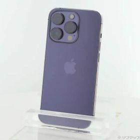 ソフマップ 〔中古品〕 iPhone14 Pro 128GB ディープパープル MQ0F3J／A SIMフリー【377】