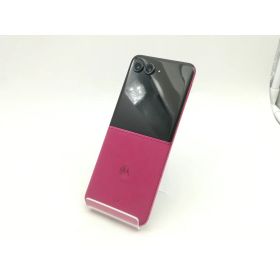 【中古】MOTOROLA IIJmio 【SIMフリー】 motorola razr 50 ultra ホットピンク 12GB 512GB【秋葉4号】保証期間1ヶ月【ランクB】