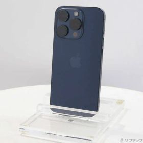 ソフマップ 〔中古品〕 iPhone15 Pro 128GB ブルーチタニウム MTUA3J／A SIMフリー【305】
