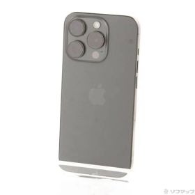 ソフマップ 〔中古品〕 iPhone15 Pro 128GB ブラックチタニウム MTU73J／A SIMフリー【352】