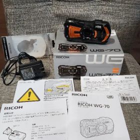【箱付、SD64GB付】RICOH WG-70 コンパクトデジタルカメラ