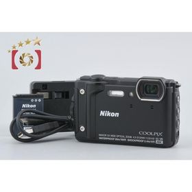 【中古】Nikon ニコン COOLPIX W300 ブラック コンパクトデジタルカメラ