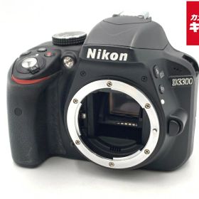 【中古】 【並品】 ニコン D3300 ボディ ブラック 【デジタル一眼レフ】