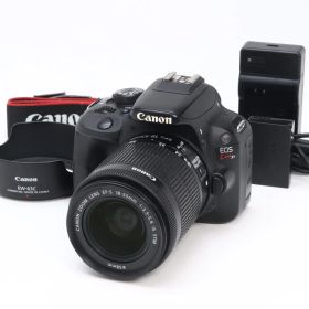 B- (並品) Canon キヤノン EOS Kiss X7 EF-S 18-55mm F3.5-5.6 IS STM レンズキット 初期不良返品対応 22-273