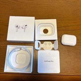 AirPods Pro 本体 ホワイト 充電ケーブル付き ジャンク