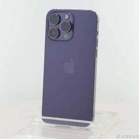 ソフマップ 〔中古品〕 iPhone14 Pro Max 256GB ディープパープル MQ9E3J／A SIMフリー【276】
