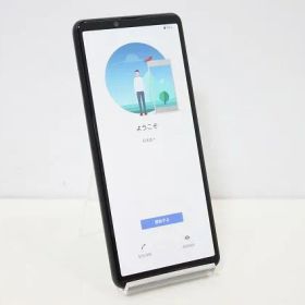 スマートフォン 本体 Xperia 10 III SOG04 SONY au SIMロック解除済み SIMフリー 残債なし 128GB ブラック