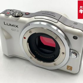 【中古】 【並品】 パナソニック LUMIX DMC-GF3-W ボディ シェルホワイト 【ミラーレス一眼】