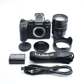 B#11507 パナソニック(Panasonic) ミラーレス一眼カメラ ルミックス 像面位相差AF搭載 高速連写性能 手ブレ補正強化 標準ズームレンズキット ブラック DC-G9M2L