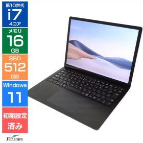 ノートパソコン 中古 Cランク 訳あり Win11 Pro i7 第10世代 Microsoft Surface Laptop3 1868 13.5インチ タッチパネル 16GB 512GB 顔認証 Wi-Fi6 サーフェス B5 ノートPC 中古PC