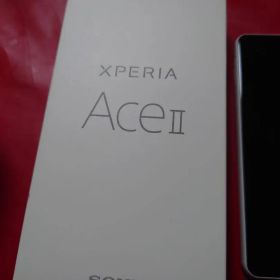 【良品】Xperia Ace II SO-41B ホワイト 白 判定◯