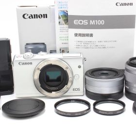 Canon EOS M100 ダブルレンズキット キヤノン