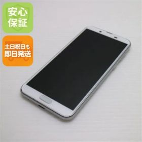 美品 SH-M08 AQUOS sense2 ホワイトシルバー スマホ 本体 白ロム 土日祝発送OK 05000