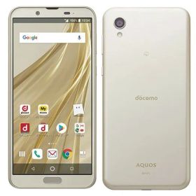 「未使用品・訳あり」SIMフリー AQUOS sense2 SH-01L 32GB [シャンパンゴールド]