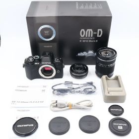 OLYMPUS オリンパス ミラーレス一眼 OM-D E-M10 MarkIII EZダブルズームキット ブラック #260205_BHYA49615