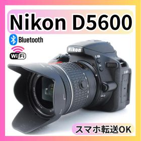 ショット数 4750回✨ Nikon D5600 スマホ転送 Wi-Fi 自撮り