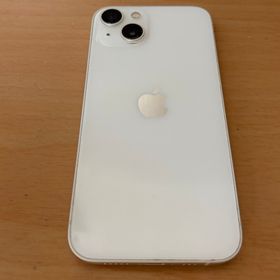 アップル(Apple)のApple iPhone 13 ホワイト バッテリー残量:83%、箱無し(スマートフォン本体)