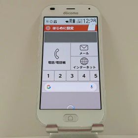 らくらくスマートフォン F-42A Docomo ホワイト 中古 6,600円 | ネット