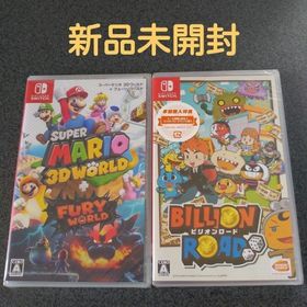 ニンテンドースイッチ(Nintendo Switch)のスーパーマリオ 3Dワールド + フューリーワールド ビリオンロード 購入特典付(家庭用ゲームソフト)