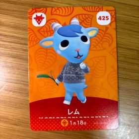 レム どうぶつの森 amiiboカード