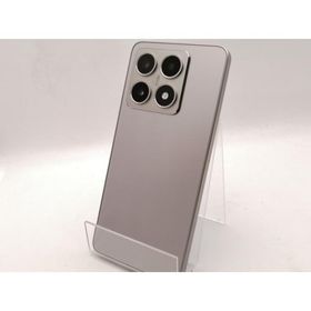 【中古】Xiaomi au 【SIMフリー】 Xiaomi 14T 12GB 256GB チタングレー XIG07【神保町】保証期間１ヶ月【ランクA】