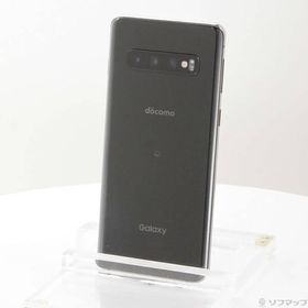 〔中古〕SAMSUNG(サムスン) GALAXY S10 128GB プリズムブラック SC-03L docomoロック解除SIMフリー〔276-ud〕