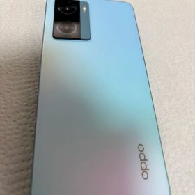 【値下げ！】OPPO A77 ライトブルー 本体