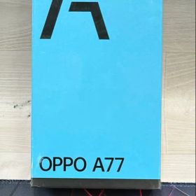新品未開封品OPPO A77 128GB 4GB RAM ブルー スマートフォン