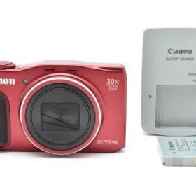 ★美品★ Canon キヤノン PowerShot SX710 HS レッド コンパクトデジタルカメラ #K639