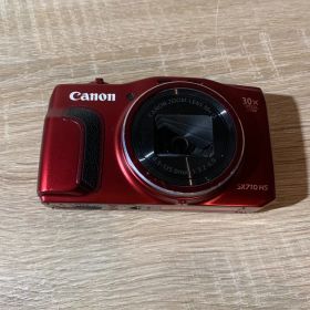 7686 Canon PowerShot SX710 HS レッド デジカメ ジャンク品