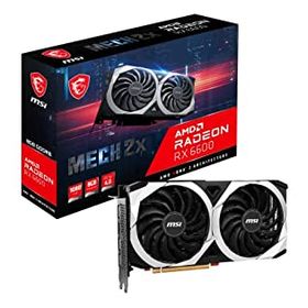 【中古-非常に良い】MSI Radeon RX 6600 MECH 2X 8G グラフィックスボード VD7871
