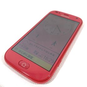 【ほぼ新品】富士通 らくらくスマートフォン F-42A ピンク docomo/SIMフリー、残債なし