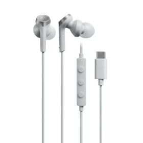 オーディオテクニカ(audio-technica) ATH-CKS330C WH ホワイト USB Type-C用イヤホン