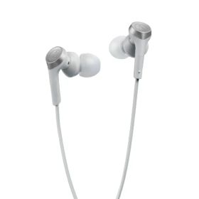 オーディオテクニカ｜audio-technica イヤホン カナル型 USB type-C ホワイト ATH-CKS330C WH [カナル型 /USB]