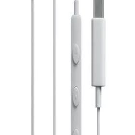 オーディオテクニカ ATH-CKS330C WH イヤホン 有線 1.2m マイク付き USB Type-C 重低音 カナル型 PC Windows Mac Android ホワイト