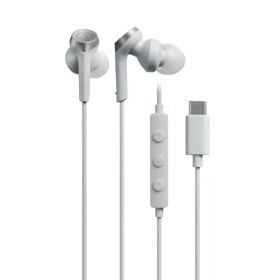 オーディオテクニカ(audio-technica) ATH-CKS330C WH ホワイト USB Type-C用イヤホン