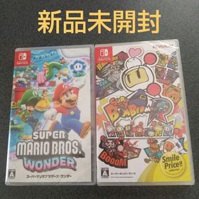 ニンテンドースイッチ(Nintendo Switch)のスーパーマリオブラザーズ ワンダー + スーパーボンバーマン R(家庭用ゲームソフト)