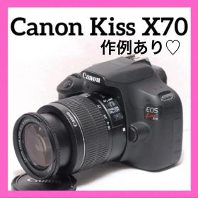 美品✨高画質✨Canon Kiss X70✨シングルレンズ✨簡単操作✨作例あり