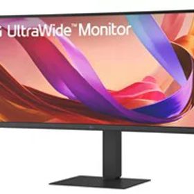 ★LGエレクトロニクス KVMスイッチ USB Type-C対応 34インチ3440×1440 21:9曲面型ウルトラワイドモニター 34U650A-B [34インチ]【PCモニター・液晶ディスプレイ】【送料無料】