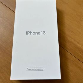 未開封新品 iPhone16整備済み製品 ホワイト 白 128GB