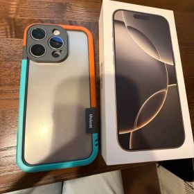 iPhone 16 pro 256GB ナチュラルチタニウム 画面不良 92%