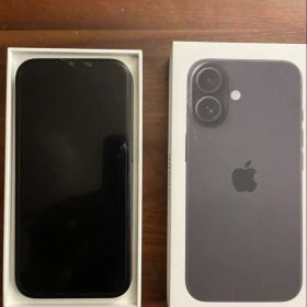 iPhone 16ブラック 本体 箱付き