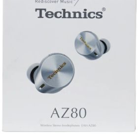 【Panasonic】【未使用品】パナソニック『Technics ワイヤレスステレオインサイドホン シルバー』EAH-AZ80-S 音響機器 1週間保証【中古】