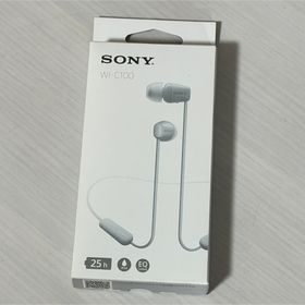 ソニー(SONY)のSONY ワイヤレスイヤホン WI-C100(ヘッドフォン/イヤフォン)
